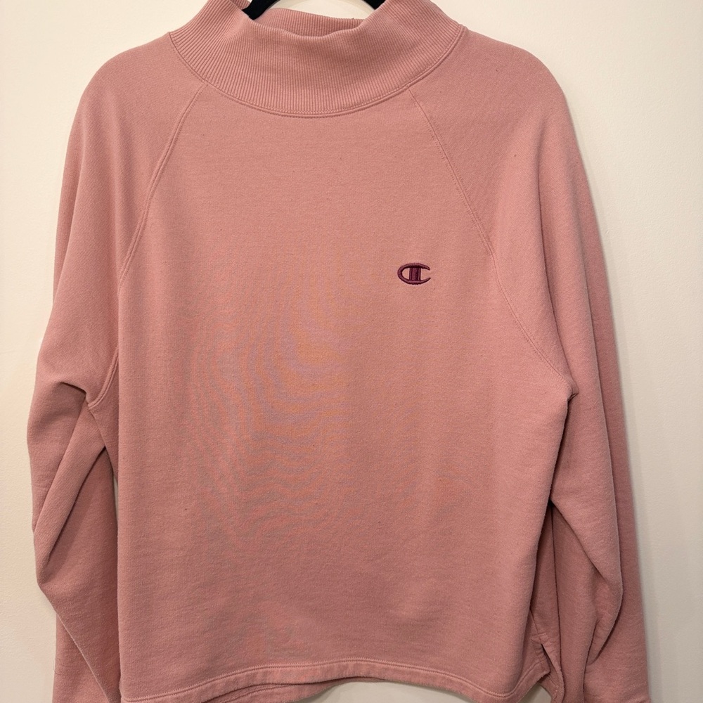 Champion Dusty Pink Athletic Sweatshirt